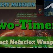 Two Timer Mir4 REQUUEST MISSION Collect Nefariox Weapon