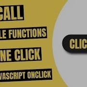 Call Multiple Functions On One Click Using JavaScript Onclick