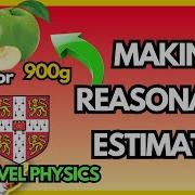 1 1b Making Reasonable Estimates For Physics AS CAIE 9702 Physics