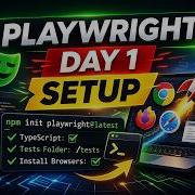 Playwright Tutorial For Beginners Setup First Test Day 1