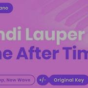 Time After Time Karaoke Cyndi Lauper Piano Karaoke