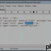 HD PHP Tutorial Image Upload MySQL Part 1