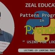 19 Pattern Programs In Python Python Tutorial In Hindi For Beginners Zeal Educates