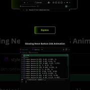 Glowing Neon Button CSS Animation Button Hover Effect HTML CSS Html Css Htmlcss