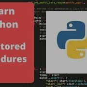 Using A Stored Procedure To Write Data To A SQL Database Python Programming For Beginners