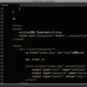 PHP Tutorials Create A CMS Part 5 7