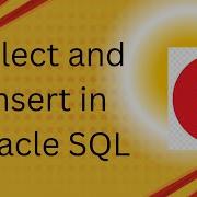Select And Insert In Oracle SQL