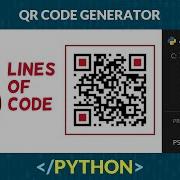 Generate QR Code With 4 Lines Of Python Code Python Qrcode