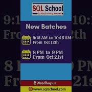 SQL DBA Training From SQL School I New Batch I On Sqlschool