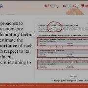 Part 2 Questionnaire Validation Small Sample Size Bayesian Confirmatory Factor Analysis