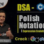 Polish Notations In DSA Expression Evaluation Infix Prefix Postfix Crack MAANG Company