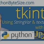 Using StringVar And Textvariable With A Python Tkinter Label