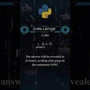Python Challenge 8 Can You Guess The Output Coding Pythonprogramming Python