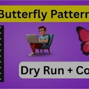 Butterfly Pattern In Python Explained Step By Step Satisfying Easy Coding Must Watch
