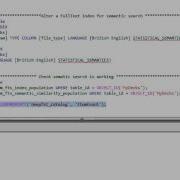 Beyond Relational Part 4 Using SQL Server Sematic Search With FileTable