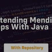 Extending Mendix Apps With Java