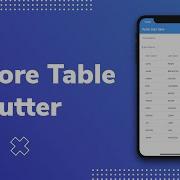 Flutter Tutorial DataTable Widget