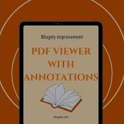 New Feature Blogely PDF Viewer With Annotations