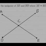 Proof Exercise With Segment Addition Postulate And Midpoint