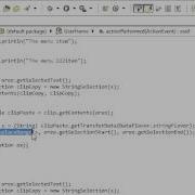 Java Programming Part 85 GUI Cut Systems Clipboard