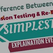 Difference Between Regression And Retesting
