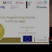 Combining Solvers Programming Models Proto Apps At Exascale Tom Vander Aa EXA2CT
