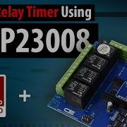 Node Red MCP23008 Input Relay Timer