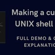 I Built A Custom Shell In C Full Code Demo