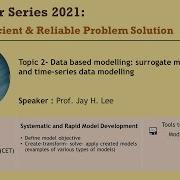 Data Based Modelling Surrogate Modelling And Time Series Data Modelling