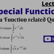 Gamma Function Related Questions Special Function