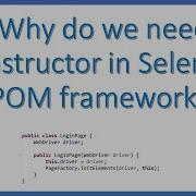 Почему мы используем конструкторы в Selenium Page Object Model Важный вопрос для собеседования