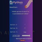 Python Quiz 26