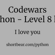 Codewars Python I Love You A Little A Lot Passionately Not At All