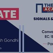 Convolution Part 4 Of Signals And Systems GATE Free Lectures EC EE IN