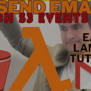 S3 File Upload And Email With Lambda Trigger AWS Python Step By Step Tutorial Part 2 2