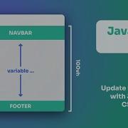 Update Page Height With Javascript CSS Variables