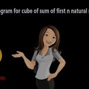 Python Program For Cube Sum Of First N Natural Numbers Programming With Python