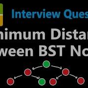 Minimum Distance Between BST Nodes Leetcode 783 Python