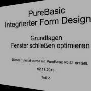 PureBasic FormDesigner Tutorial Teil 2 2