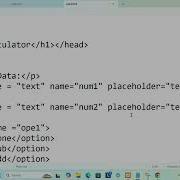 Basic Calculator By Using PHP