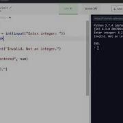 11 Try Except With While Loop