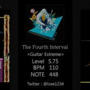 GITADORA The Fourth Interval LV 5 75 Guitar Extreme