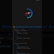 Epic CSS Loader Animation Glowing Spinning Like Magic Fxyoeditz