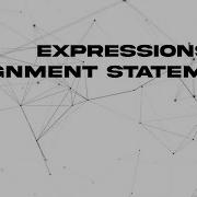 Expressions And Assignment Statements