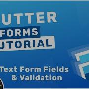 Flutter Forms Tutorial 5 Text Form Field