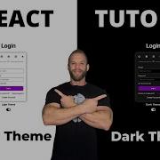 Dark Theme Toggle React JS Switch From Light Theme To Dark Theme Beginner Tutorial