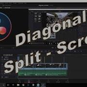 DaVinci Resolve 15 Diagonal Split Screen Tutorial