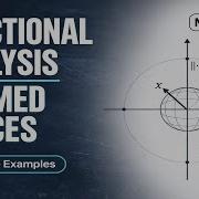 Functional Analysis Introductory Lecture Norm Definition Normed Space And Examples