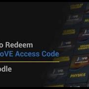 Access Code Redemption In Moodle