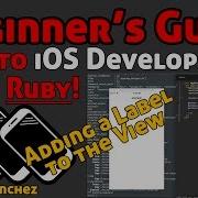 3 IOS Development With Ruby Using RubyMotion Adding A Label To The View